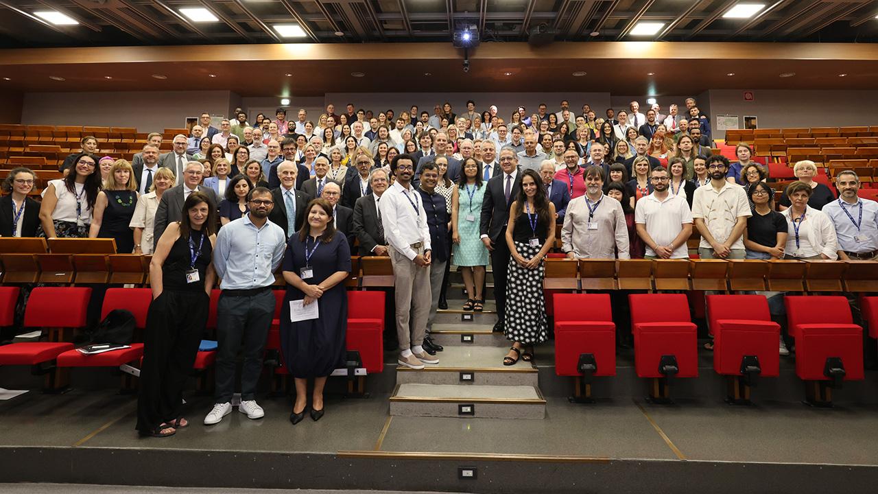 UNESCO Director-General Khaled El-Enany visits ICTP 