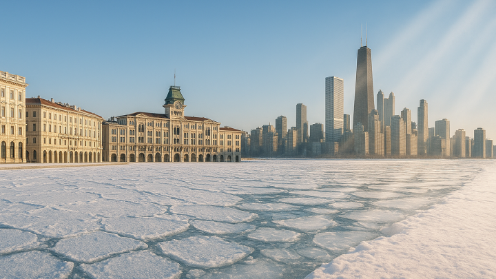 Frozen Horizons: Trieste Meets Chicago