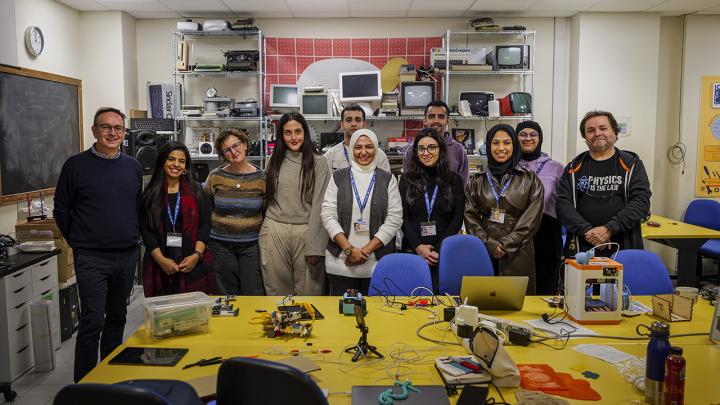 KFAS-TSCK-FabLab Collaboration - Group picture