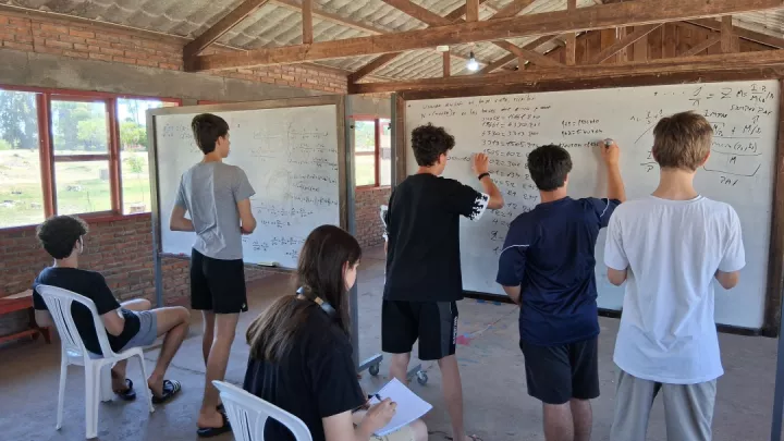 High school students taking part in vthe 2025 Inspira programme