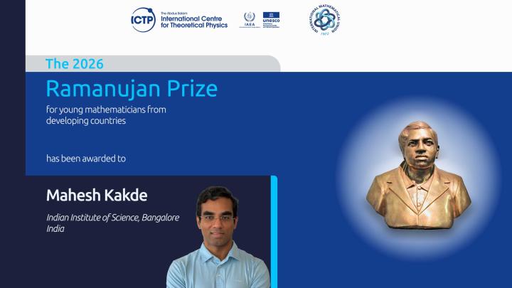 Ramanujan Prize Announcement 2026